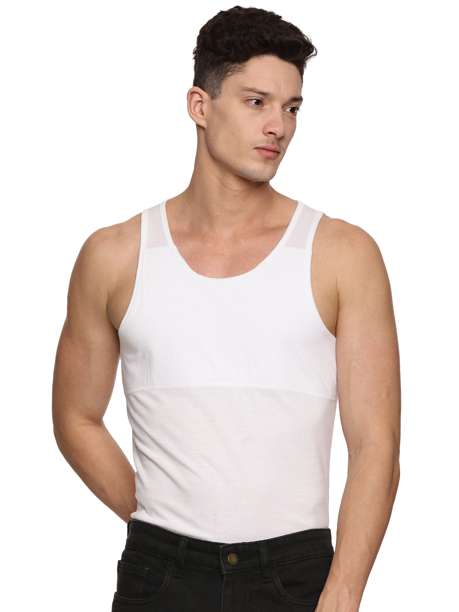 Men's Chest Compression Vest to Hide Gynecomastia Moobs Shapewear, Compression Chest Binder for Men to Hide Moobs Men's Chest Compression Vest to Hide Gynecomastia Moobs Shapewear, Compression Chest Binder for Men to Hide Moobs