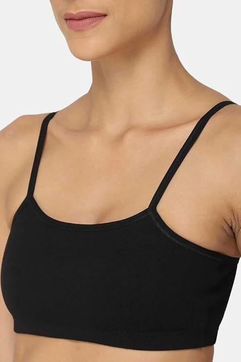 Girls Padded Bra Training Bra Non Removable Padding Sports Bra